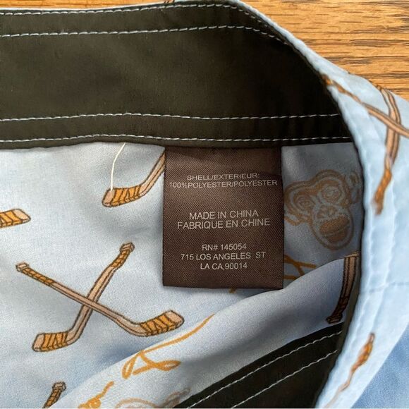 Monkey Sports by Pepper Foster Unlined Shorts Hockey‎ Men’s M - Picture 3 of 7